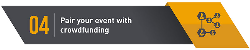 Charity Auctions tip #4: Pair your event with crowdfunding Charity Auctions tip #4: Pair your event with crowdfunding