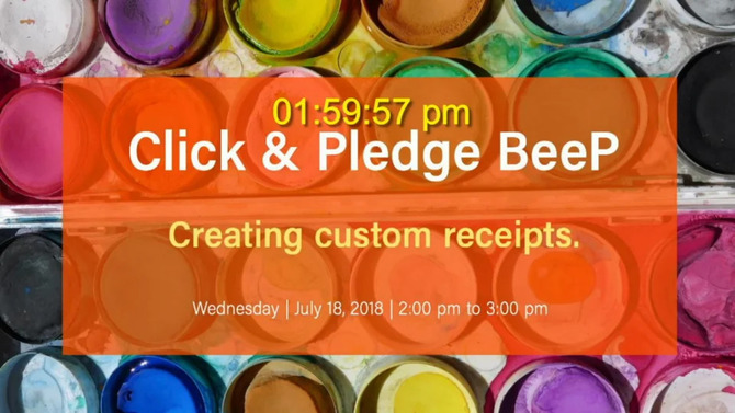 BeeP On Facebook Live: Creating Custom Receipts