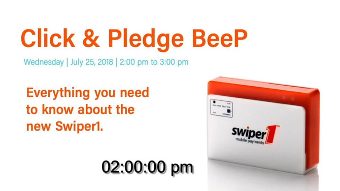 Revealing The New Swiper1: BeeP On Facebook Live
